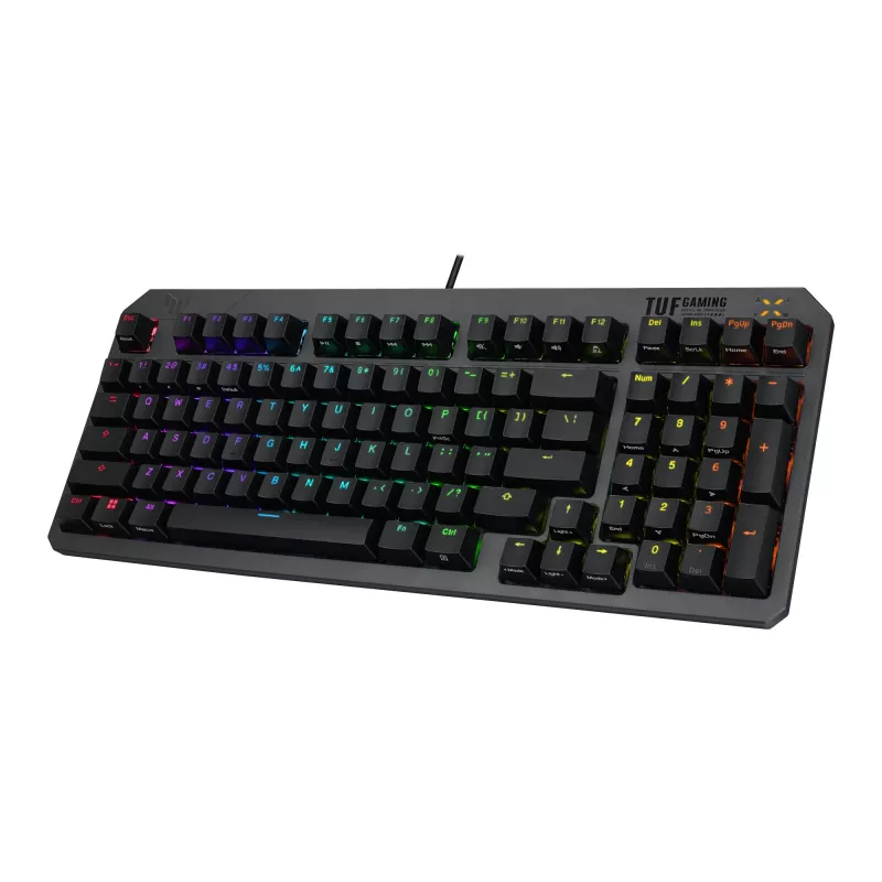 ASUS TUF Gaming K3 Gen II mechaninė klaviatūra USB QWERTY Juoda