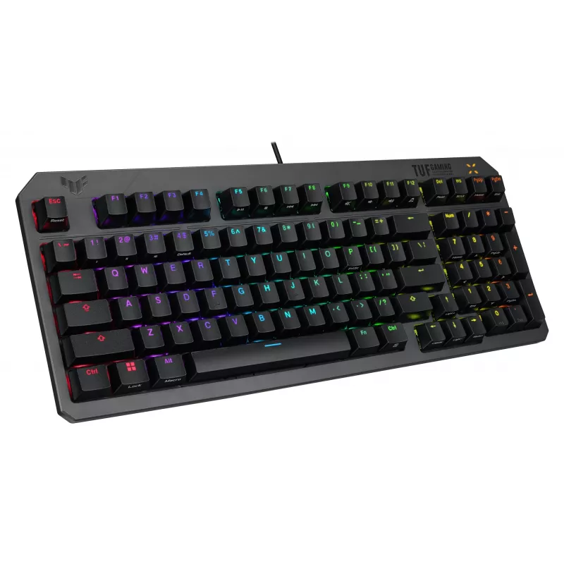 ASUS TUF Gaming K3 Gen II mechaninė klaviatūra USB QWERTY Juoda