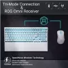 ASUS ROG Strix Scope II 96 WL White klaviatūra mechaninė 96% belaidė RGB PBT US išdėstymas