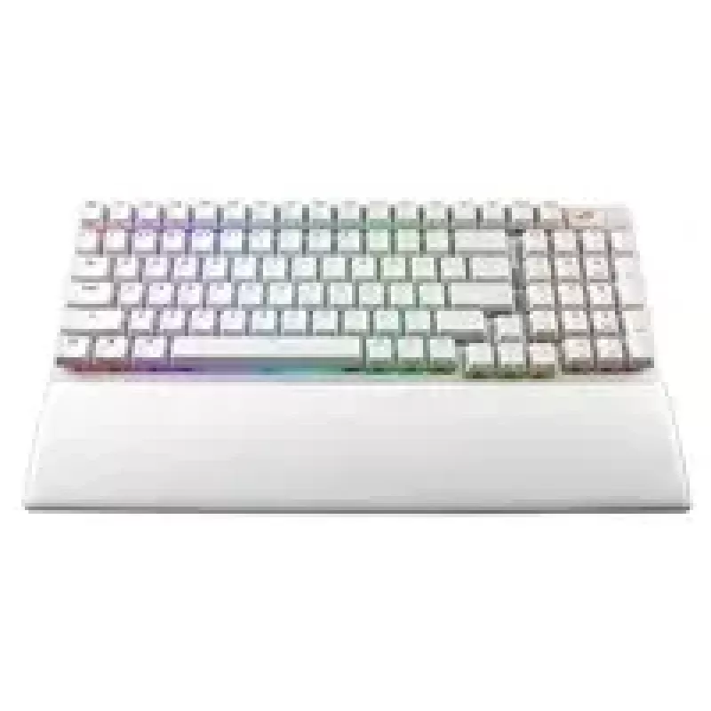 ASUS ROG Strix Scope II 96 WL White klaviatūra mechaninė 96% belaidė RGB PBT US išdėstymas