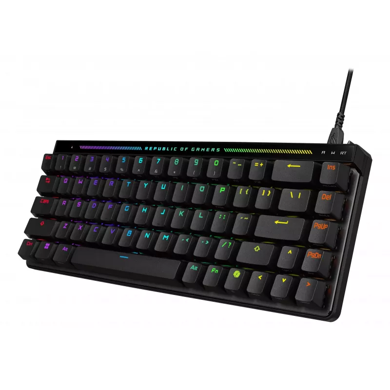 ASUS ROG Falchion Ace HFX / HFX / US / PBT klaviatūra žaidimams USB QWERTY US International juoda