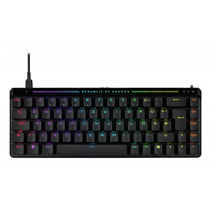 ASUS ROG Falchion Ace HFX / HFX / US / PBT klaviatūra žaidimams USB QWERTY US International juoda