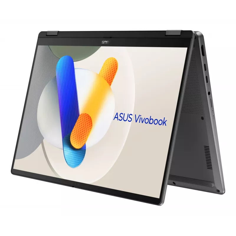 ASUS Vivobook 14 Flip TP3407SA-QL023W Copilot+ PC Intel Core Ultra 7 258V hibridinis (2-in-1) 35,6 cm (14 colių) lietimui jautrus ekranas WUXGA 32 GB LPDDR5x-SDRAM 1 TB SSD Wi-Fi 7 (802.11be) Windows 11 Home pilka