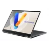 ASUS Vivobook 14 Flip TP3407SA-QL023W Copilot+ PC Intel Core Ultra 7 258V hibridinis (2-in-1) 35,6 cm (14 colių) lietimui jautrus ekranas WUXGA 32 GB LPDDR5x-SDRAM 1 TB SSD Wi-Fi 7 (802.11be) Windows 11 Home pilka