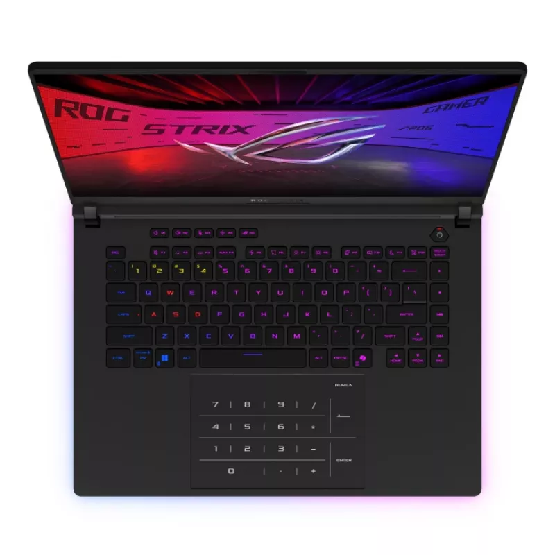 ASUS ROG Strix SCAR 16 G635LW-U9644X nešiojamasis kompiuteris, 16 colių 2.5K 240Hz, Intel Core Ultra 9 275HX, 64GB, 2TB+2TB SSD, RTX 5080, Windows 11 Pro