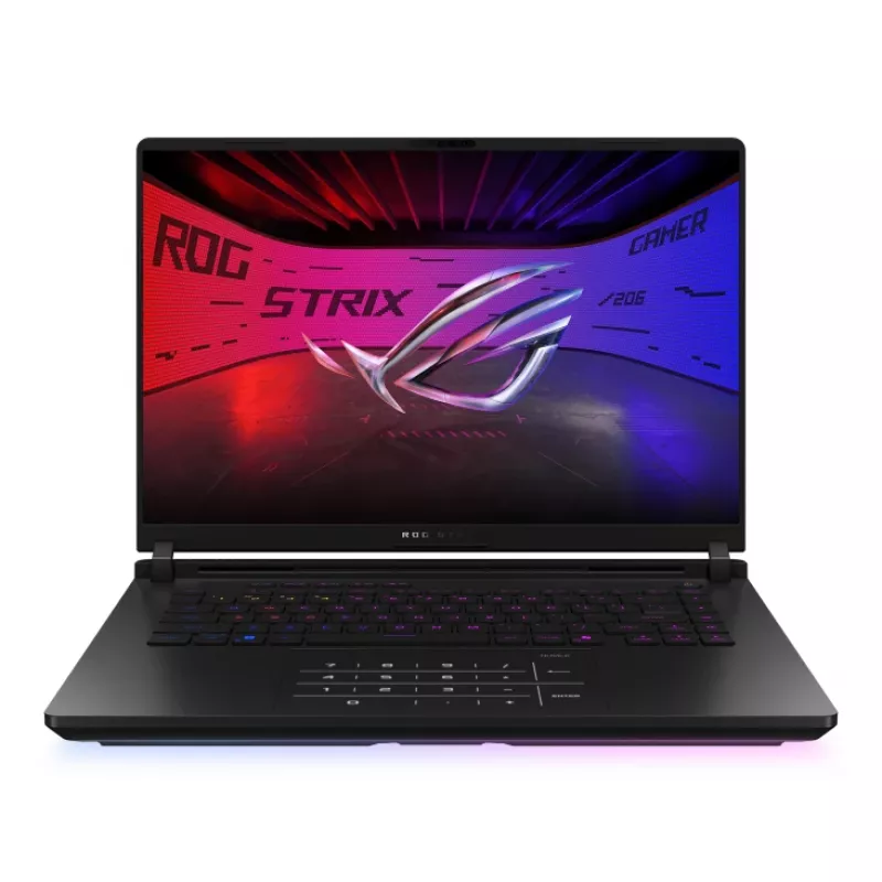 ASUS ROG Strix SCAR 16 G635LW-U9644X nešiojamasis kompiuteris, 16 colių 2.5K 240Hz, Intel Core Ultra 9 275HX, 64GB, 2TB+2TB SSD, RTX 5080, Windows 11 Pro