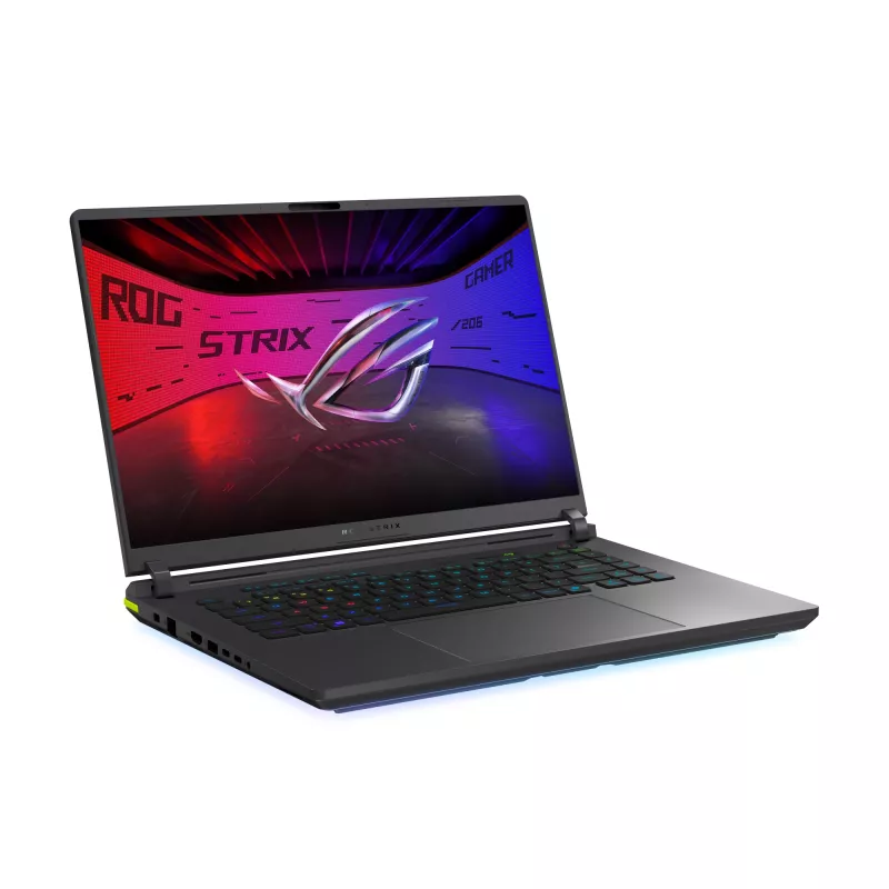Nešiojamas kompiuteris ASUS ROG Strix G16 G615LR-S5177W — Intel Core Ultra 7 255HX, 16 colių WQXGA, 16 GB DDR5, 1 TB SSD, RTX 5070 Ti, Windows 11 Home