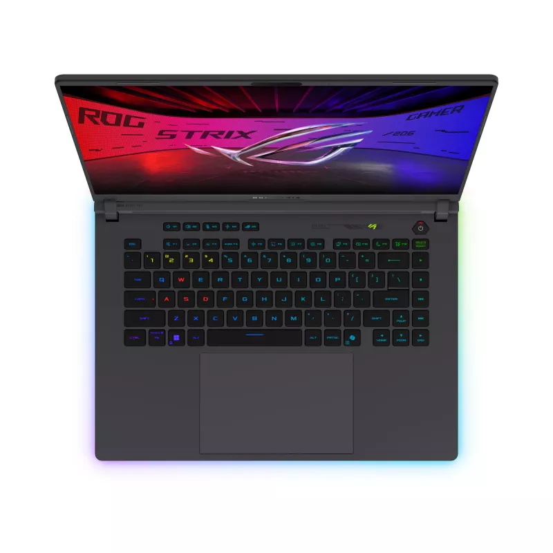 Nešiojamas kompiuteris ASUS ROG Strix G16 G615LR-S5177W — Intel Core Ultra 7 255HX, 16 colių WQXGA, 16 GB DDR5, 1 TB SSD, RTX 5070 Ti, Windows 11 Home