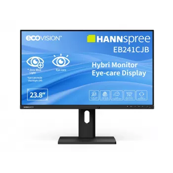 Hannspree Hybri Monitor EB241CJB 23,8 colių TLCD monitorius 1920x1080 Full HD juodas