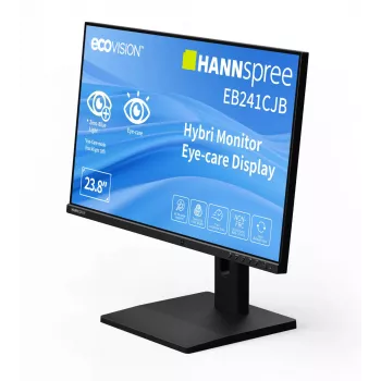 Hannspree Hybri Monitor EB241CJB 23,8 colių TLCD monitorius 1920x1080 Full HD juodas