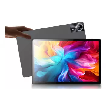 Planšetinis kompiuteris Hannspree Mercury Mediatek LTE 128 GB 35,8 cm (14,1 colio) 6 GB Wi-Fi 5 (802.11ac) Android 15 Juoda