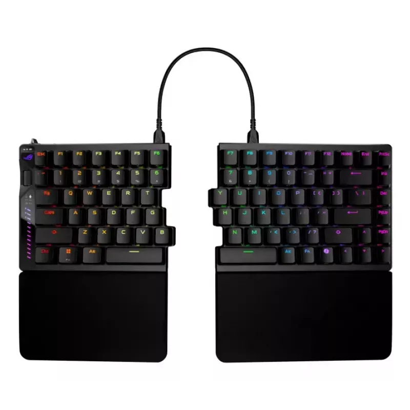 Klaviatūra ASUS ROG Falcata Gaming USB RF Wireless Bluetooth Juoda 75%