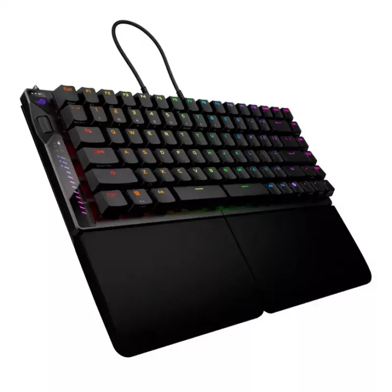 Klaviatūra ASUS ROG Falcata Gaming USB RF Wireless Bluetooth Juoda 75%