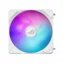 Vandens aušintuvas ASUS ROG Ryuo IV SLC 360 ARGB White Edition – 360 mm radiatorius, 3×120 mm ventiliatoriai, AMOLED ekranas, LGA 1700 palaikymas