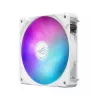 Vandens aušintuvas ASUS ROG Ryuo IV SLC 360 ARGB White Edition – 360 mm radiatorius, 3×120 mm ventiliatoriai, AMOLED ekranas, LGA 1700 palaikymas