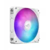 Vandens aušintuvas ASUS ROG Ryuo IV SLC 360 ARGB White Edition – 360 mm radiatorius, 3×120 mm ventiliatoriai, AMOLED ekranas, LGA 1700 palaikymas