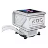Vandens aušintuvas ASUS ROG Ryuo IV SLC 360 ARGB White Edition – 360 mm radiatorius, 3×120 mm ventiliatoriai, AMOLED ekranas, LGA 1700 palaikymas