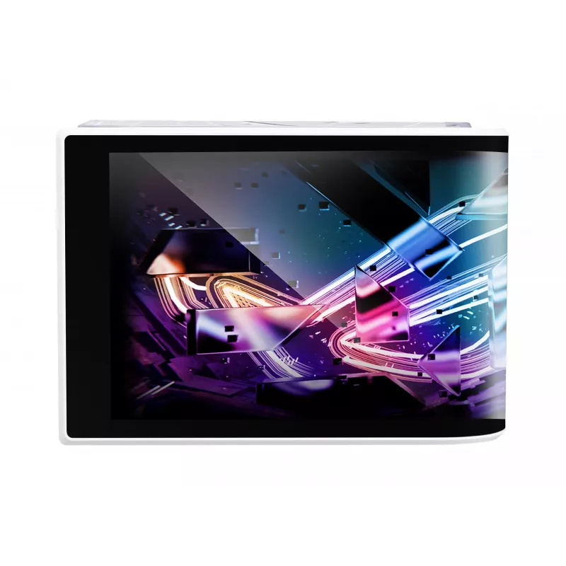 Vandens aušintuvas ASUS ROG Ryuo IV SLC 360 ARGB White Edition – 360 mm radiatorius, 3×120 mm ventiliatoriai, AMOLED ekranas, LGA 1700 palaikymas