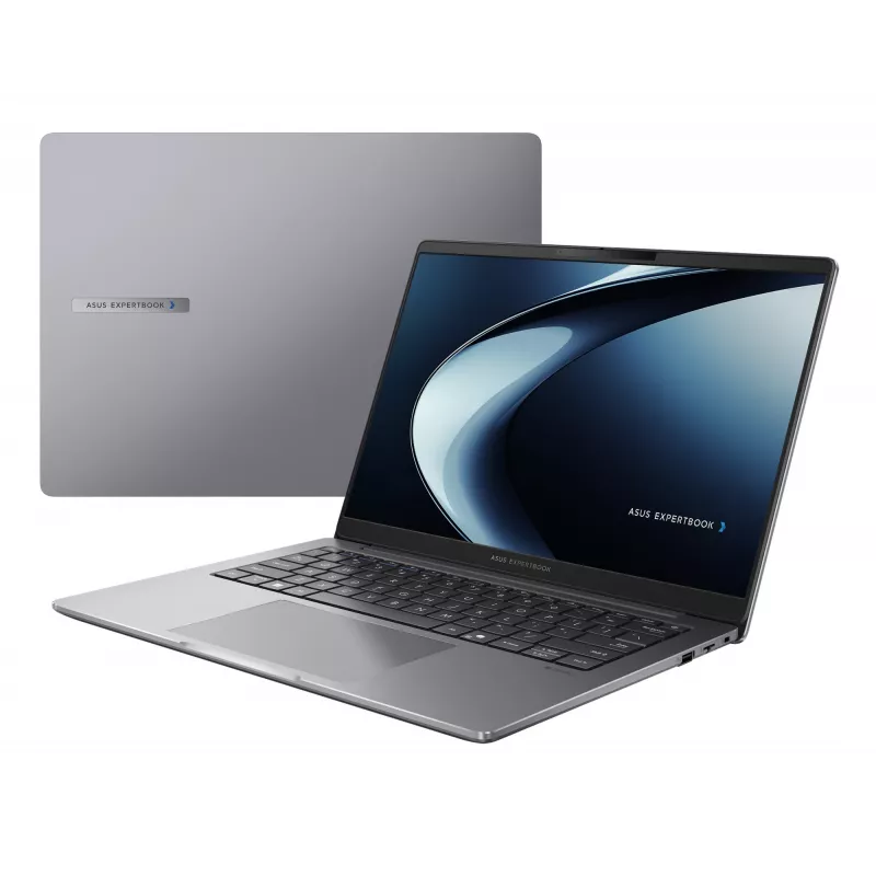 Nešiojamas kompiuteris ASUS ExpertBook PM3406CKA 14 colių WUXGA, Ryzen AI 5 330, 16 GB RAM, 512 GB SSD, Radeon 820M, Windows 11, Misty Grey