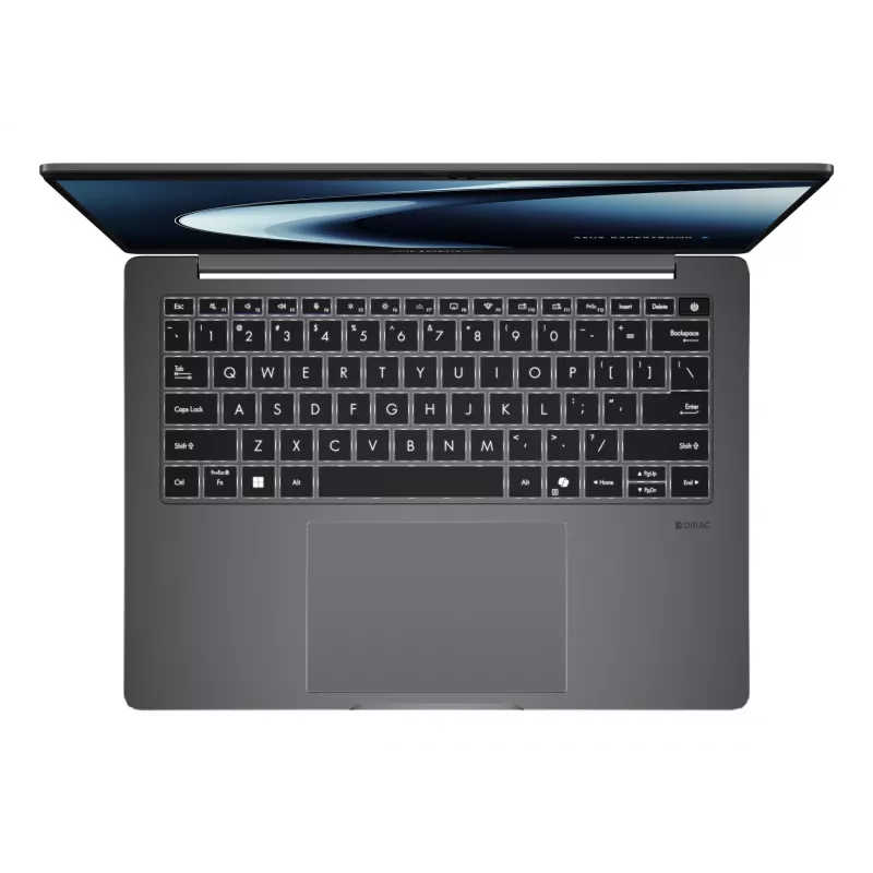 Nešiojamas kompiuteris ASUS ExpertBook PM3406CKA 14 colių WUXGA, Ryzen AI 5 330, 16 GB RAM, 512 GB SSD, Radeon 820M, Windows 11, Misty Grey
