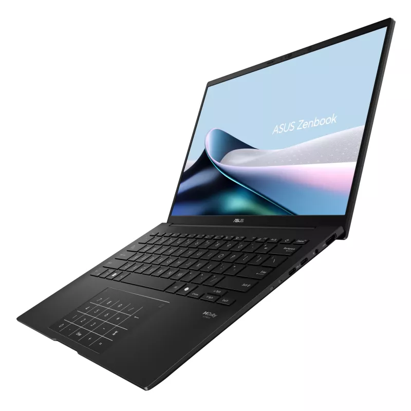 ASUS Zenbook 14 OLED UM3406GA-QD031W Copilot+ PC AMD Ryzen™ AI 7 445 nešiojamas kompiuteris 35,6 cm (14 colių) WUXGA 32 GB LPDDR5x-SDRAM 1 TB SSD Wi-Fi 6E (802.11ax) Windows 11 Home Dutch Black