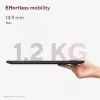 ASUS Zenbook 14 OLED UM3406GA-QD031W Copilot+ PC AMD Ryzen™ AI 7 445 nešiojamas kompiuteris 35,6 cm (14 colių) WUXGA 32 GB LPDDR5x-SDRAM 1 TB SSD Wi-Fi 6E (802.11ax) Windows 11 Home Dutch Black
