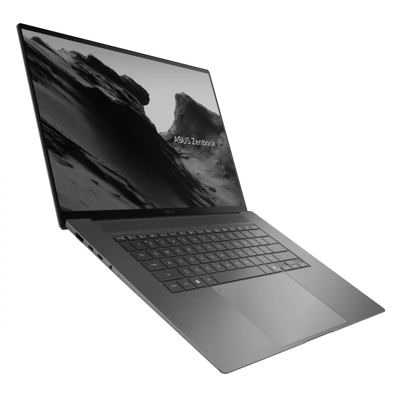 Nešiojamas kompiuteris ASUS Zenbook S16 UM5606GA-SS180W Copilot+ PC AMD Ryzen AI 9 465 40,6 cm (16 colių) 3K 32 GB LPDDR5x-SDRAM 1 TB SSD Wi-Fi 7 (802.11be) Windows 11 Home Dutch Grey