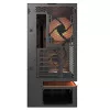 COUGAR CFV235 Vision Midi Tower PC korpusas — ARGB, 9.16 colio (23,3 cm) LCD 1920×462, tinklelis, priekyje 2×160 mm, gale 1×120 mm, juodas