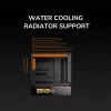 COUGAR CFV235 Vision Midi Tower PC korpusas — ARGB, 9.16 colio (23,3 cm) LCD 1920×462, tinklelis, priekyje 2×160 mm, gale 1×120 mm, juodas