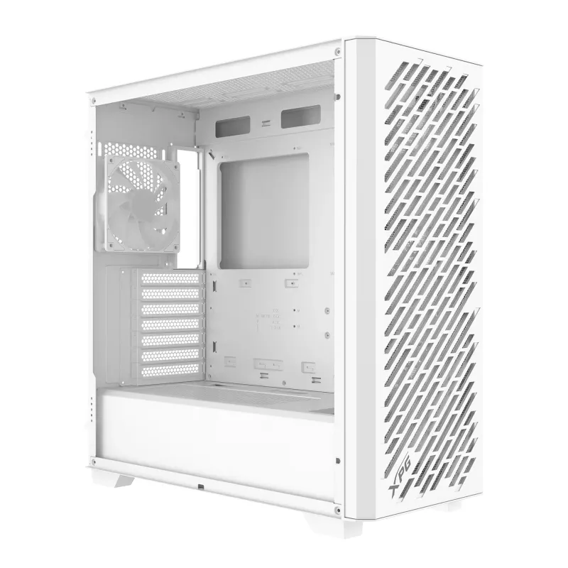 XPG VALOR AIR PRO Midi Tower, baltas, ATX/EATX/micro ATX/Mini-ATX, SPCC, grūdintas stiklas