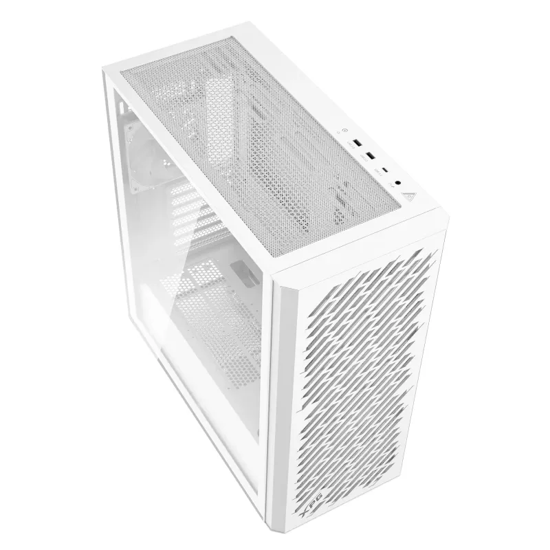 XPG VALOR AIR PRO Midi Tower, baltas, ATX/EATX/micro ATX/Mini-ATX, SPCC, grūdintas stiklas
