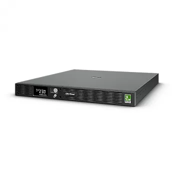 Nepertraukiamo maitinimo šaltinis CyberPower PR1000ELCDRT1U, linijinis-interaktyvus, 1 kVA, 800 W, 6 AC lizdų