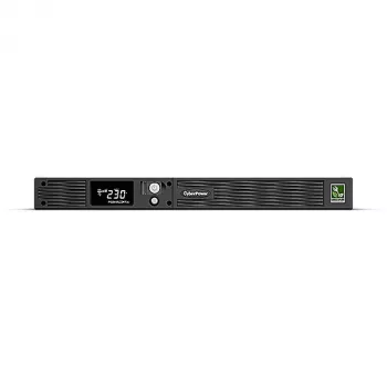 Nepertraukiamo maitinimo šaltinis CyberPower PR1000ELCDRT1U, linijinis-interaktyvus, 1 kVA, 800 W, 6 AC lizdų