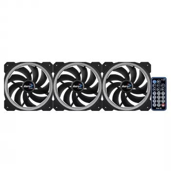 Kompiuterio ventiliatorius Aerocool Orbit RC 12 cm Juodas