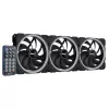 Kompiuterio ventiliatorius Aerocool Orbit RC 12 cm Juodas