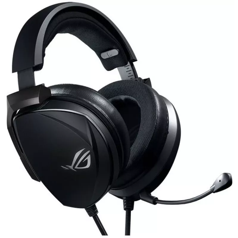 Ausinės ASUS ROG Theta Electret, laidinės, žaidimams, juodos