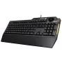 ASUS TUF Gaming K1 klaviatūra USB Juoda Full-size RGB LED