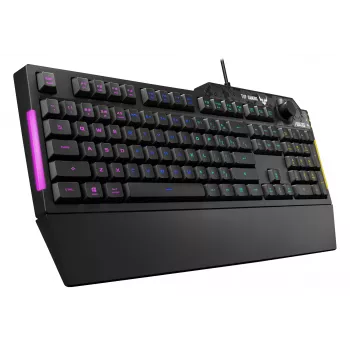 ASUS TUF Gaming K1 klaviatūra USB Juoda Full-size RGB LED