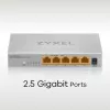 Zyxel MG-105 Nevaldomas 2.5G Ethernet (100/1000/2500) Plieninis