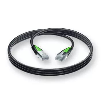 Tinklo kabelis Zyxel ACCESSORY-ZZ0110F Cat6a, RJ-45 – RJ-45, 1 m, juodas