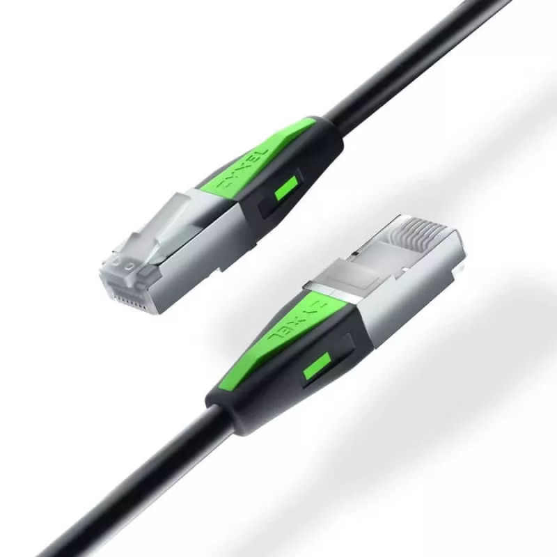 Tinklo kabelis Zyxel ACCESSORY-ZZ0110F Cat6a, RJ-45 – RJ-45, 1 m, juodas