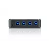 ATEN US434 4 prievadų USB 3.0 įrenginių dalijimosi įrenginys, 5 Gbit/s