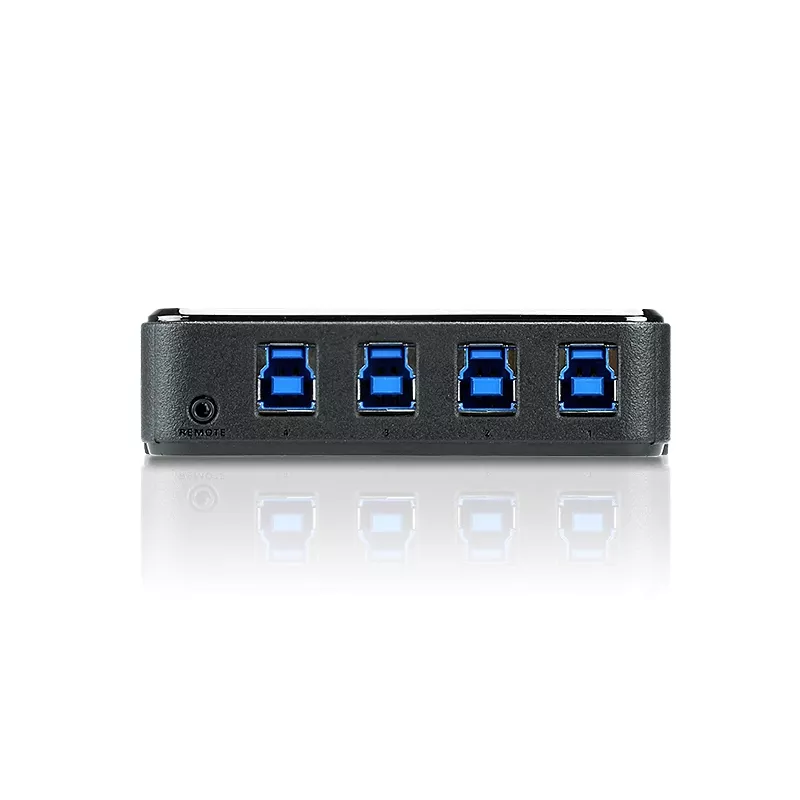 ATEN US434 4 prievadų USB 3.0 įrenginių dalijimosi įrenginys, 5 Gbit/s