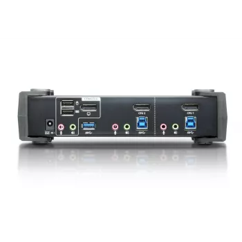 ATEN CS1922 2 prievadų USB 3.1 Gen 1 4K DisplayPort 1.2 KVMP™ jungiklis su garsu (KVM kabeliai įtraukti)