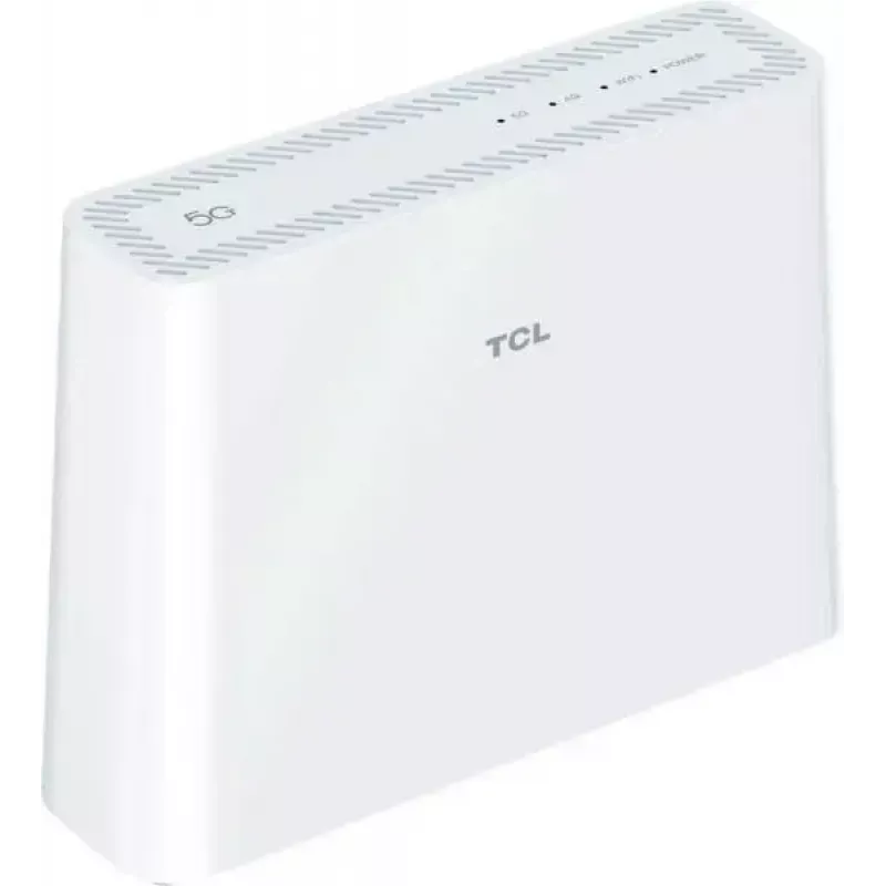 Maršrutizatorius koriniam tinklui JetWorld TCL LINKHUB HH515L — Dviejų juostų Wi‑Fi 2.4/5 GHz, 3000 Mbps, Gigabit Ethernet, 4G/5G (Sub6), Micro-USB, Baltas