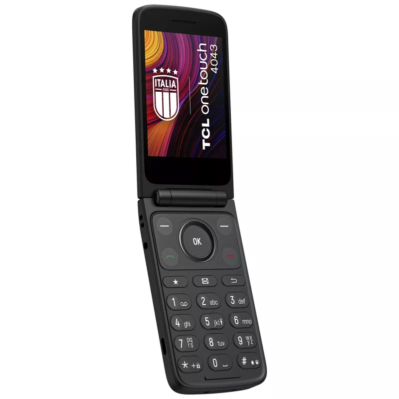 TCL OneTouch 4043 8,13 cm (3,2 colio) 130,6 g Pilka mygtukinė klaviatūra