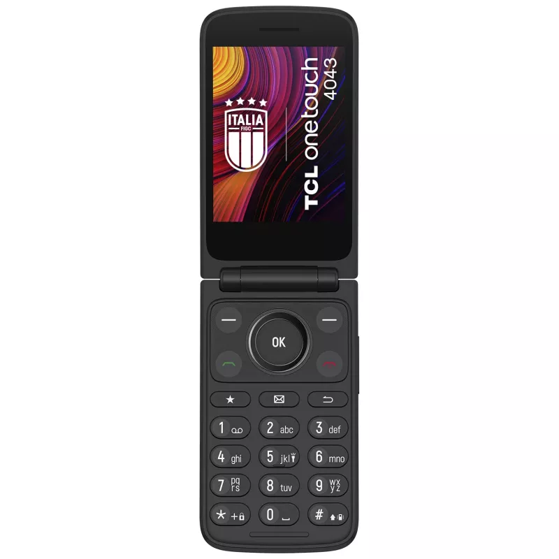 TCL OneTouch 4043 8,13 cm (3,2 colio) 130,6 g Pilka mygtukinė klaviatūra