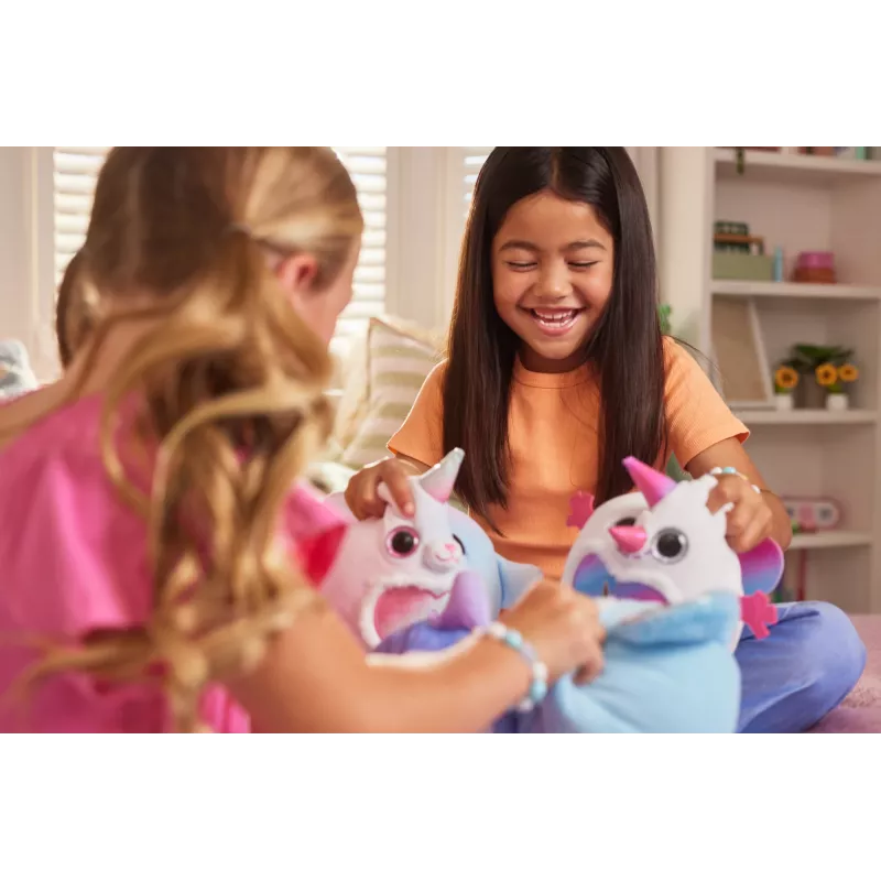 Minkštas žaislas Zuru Rainbocorns Eggzania Frozen Mania – gyvūnėlio pliušinis, įvairiaspalvis, nuo 3 metų
