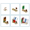 MAX Build more Premium Home Building Bricks Collection – Statybiniai blokeliai, 181 vnt., 8+ metų