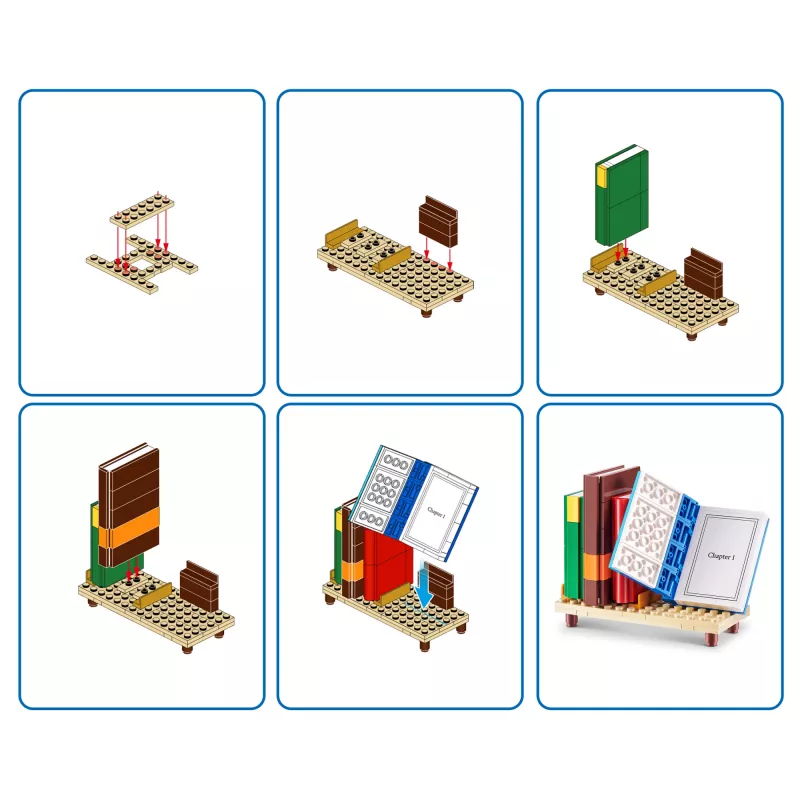 MAX Build more Premium Home Building Bricks Collection – Statybiniai blokeliai, 181 vnt., 8+ metų